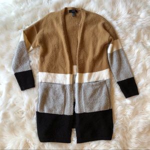 Forever 21 Striped Cardigan